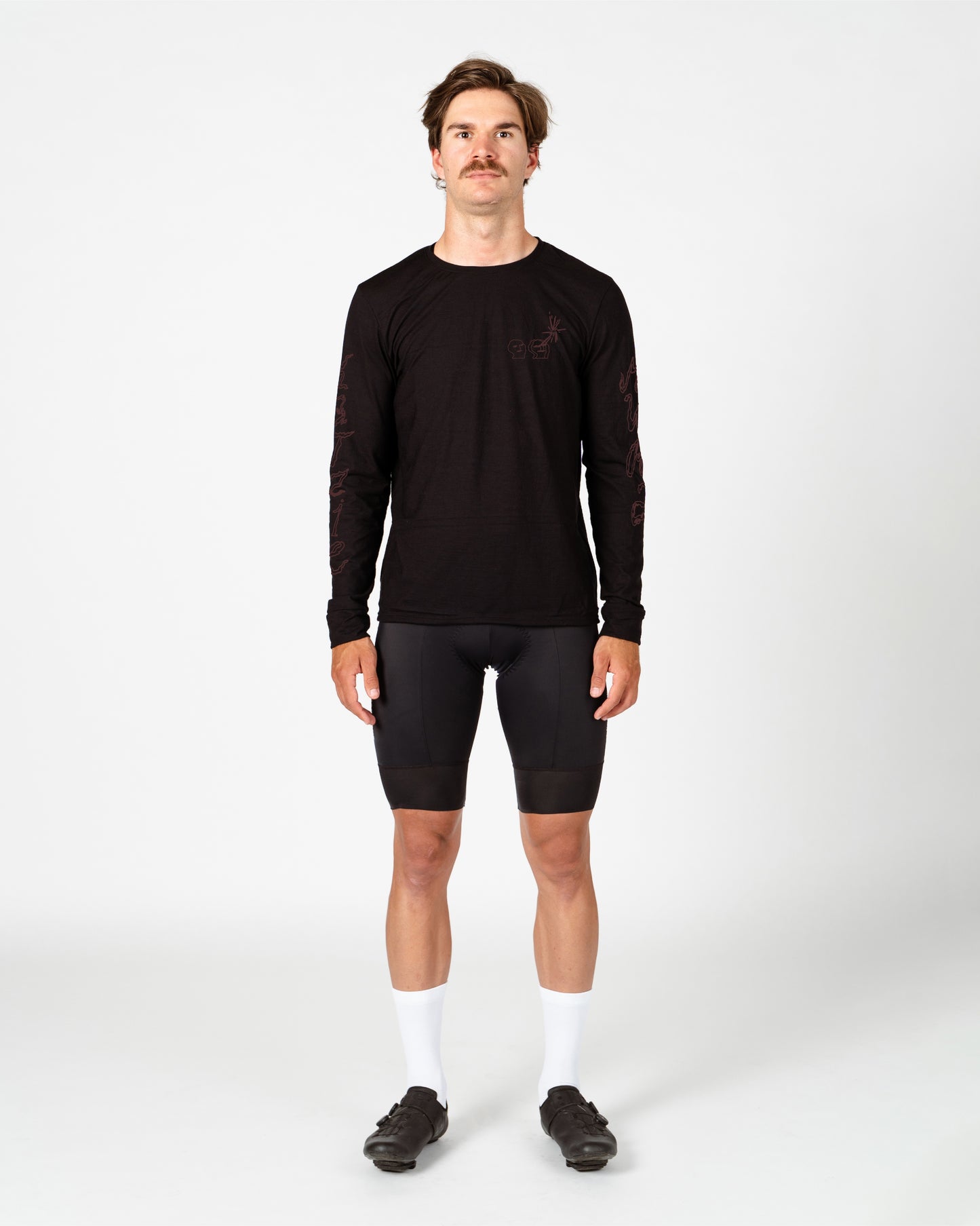 Unisex Merino Tee Black