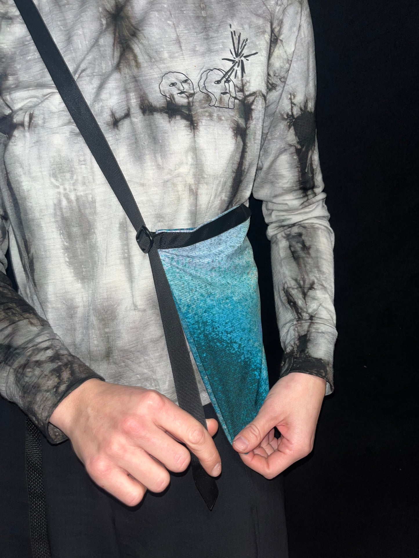 Musette bag packable