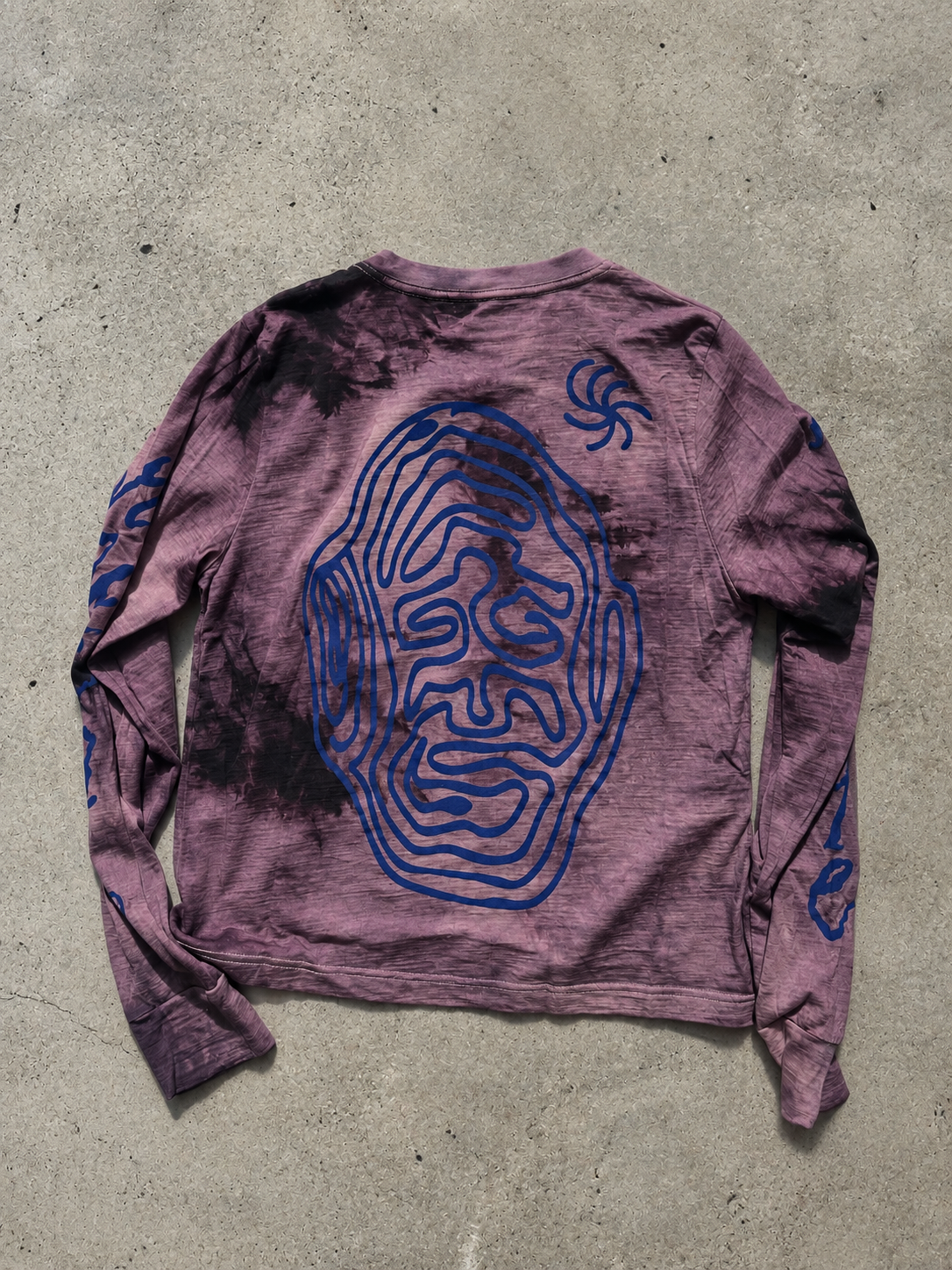 Unisex Merino Tee Tie Dye 26