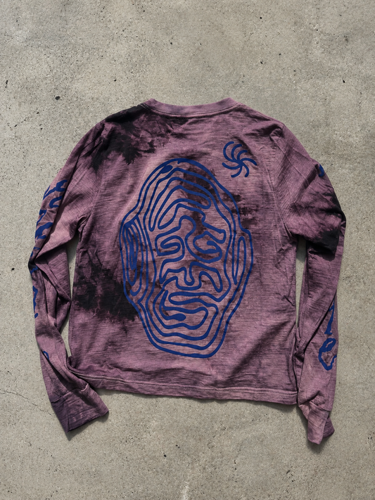 Unisex Merino Tee Tie Dye 26