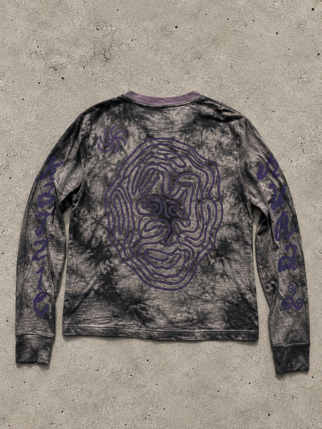 Unisex Merino Tee Tie Dye 26