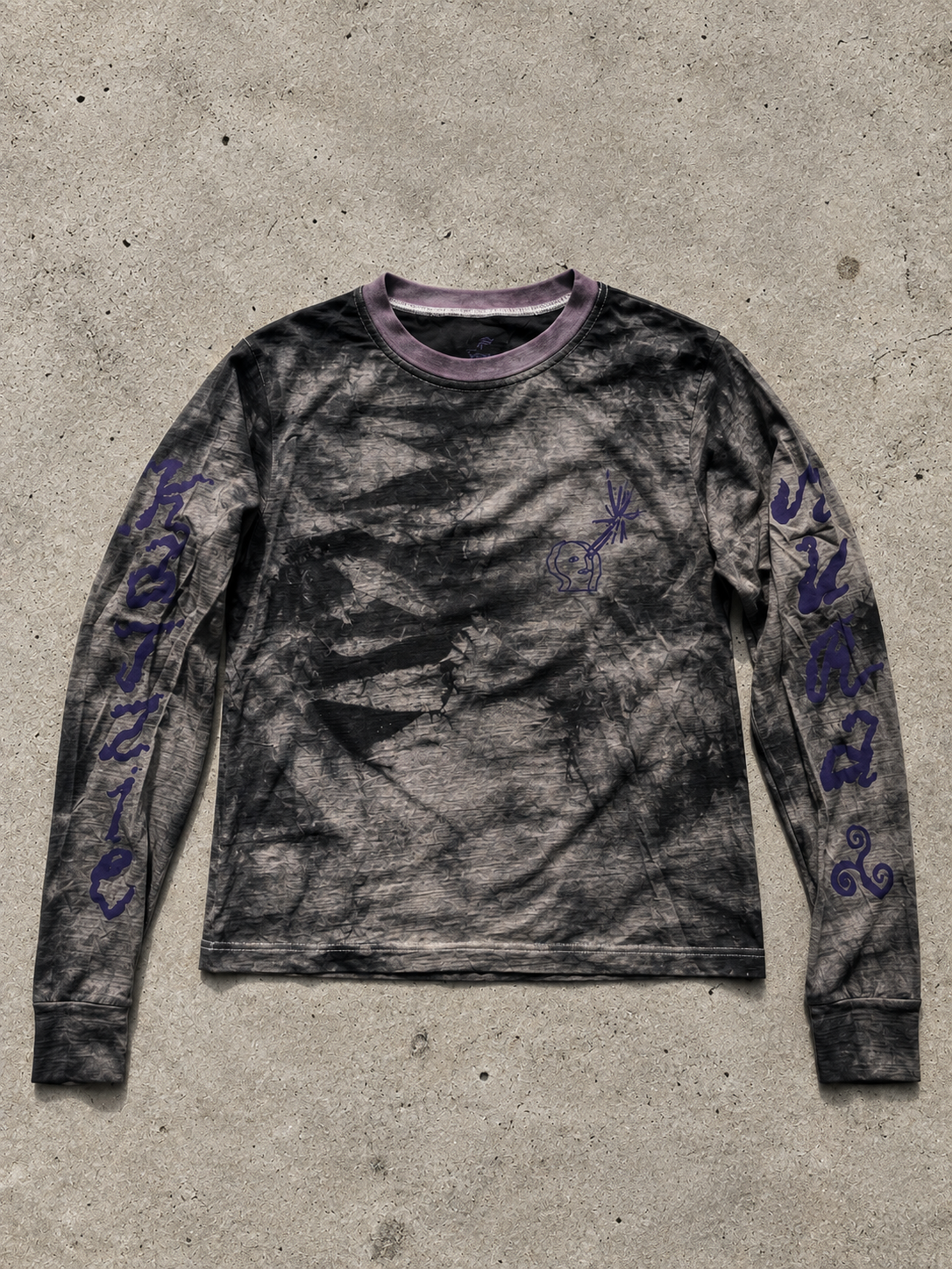 Unisex Merino Tee Tie Dye 26