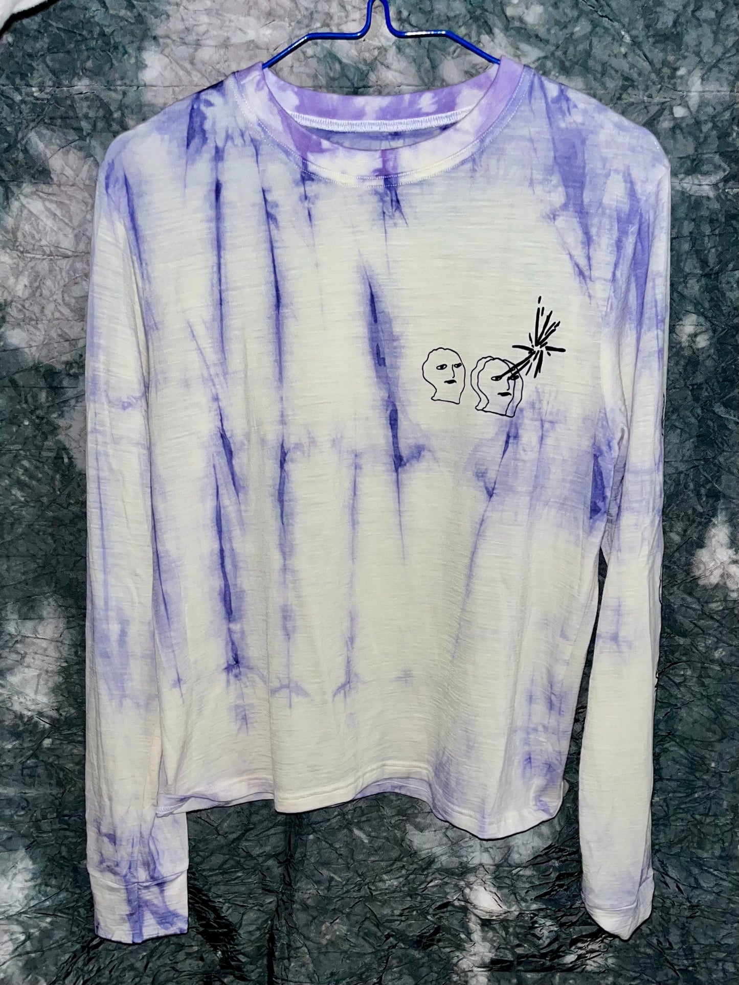 Unisex Merino Tee Tie Dye LIMITED