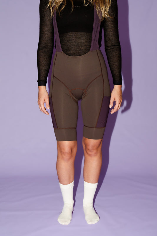 Cargo Bibs Women BROWN