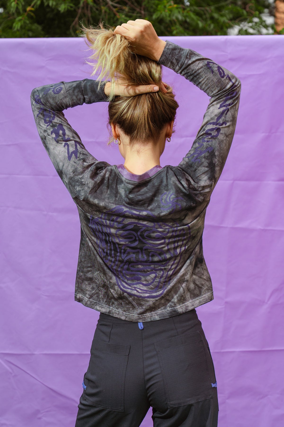 Unisex Merino Tee Tie Dye 26
