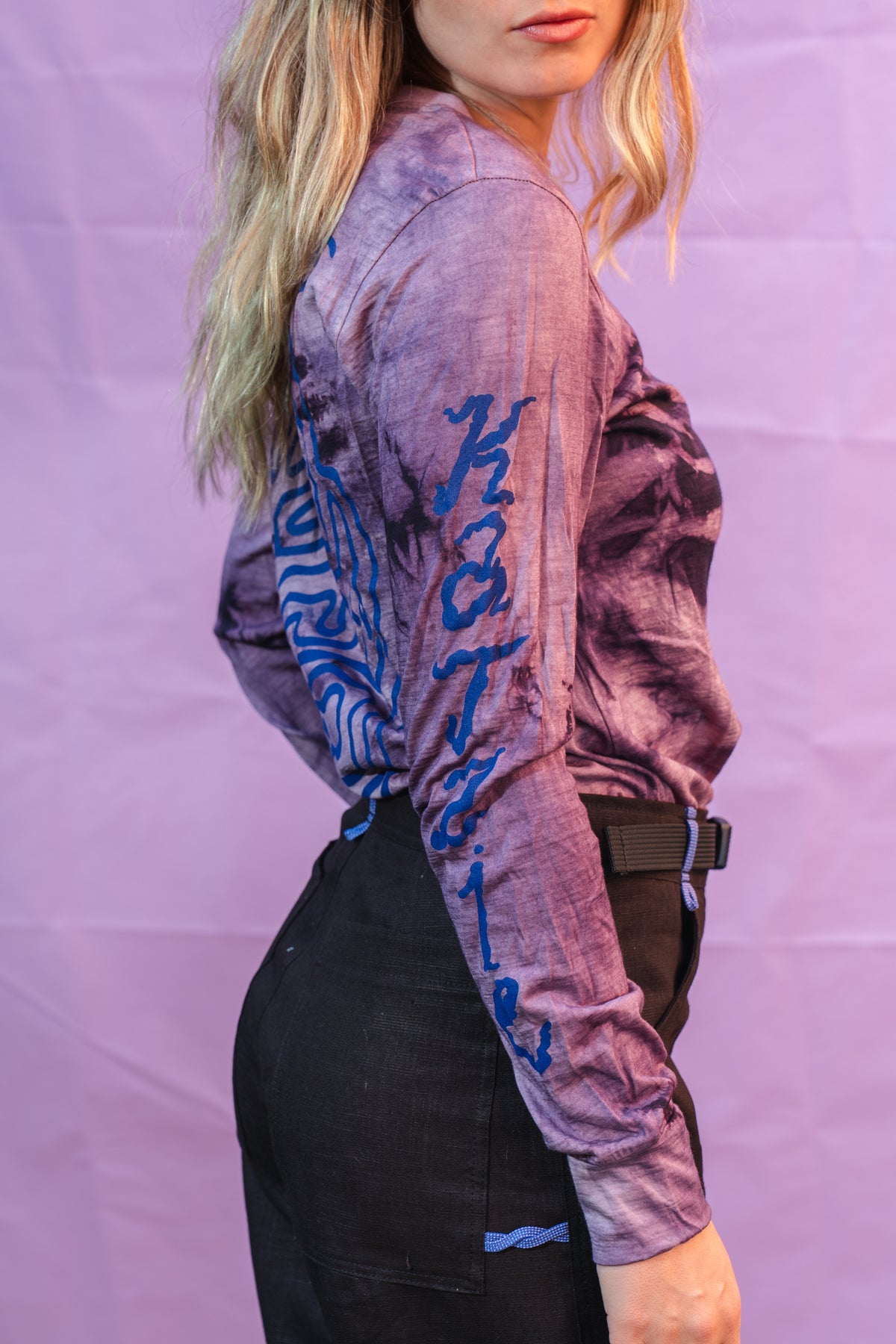 Unisex Merino Tee Tie Dye 26