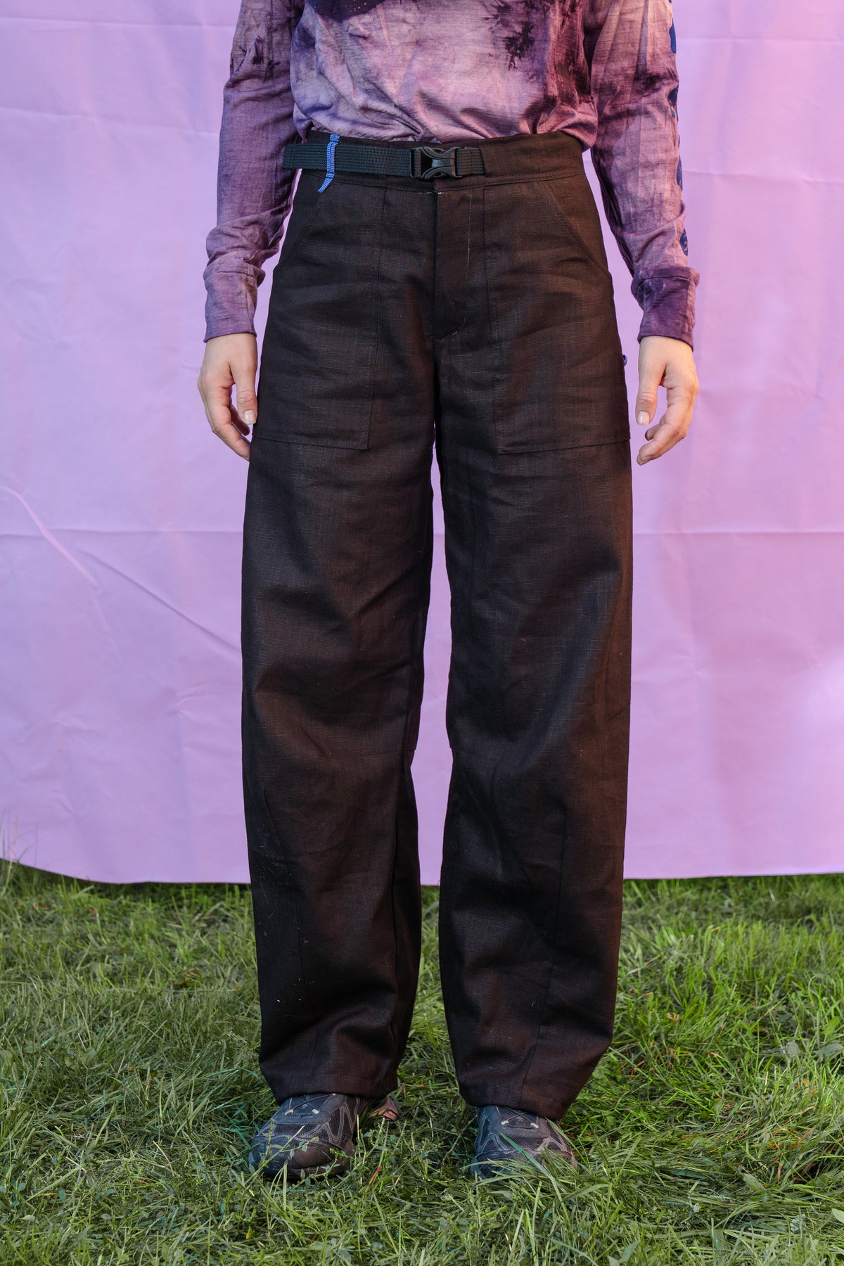 The Whole Lot Trousers Linen BROWN!