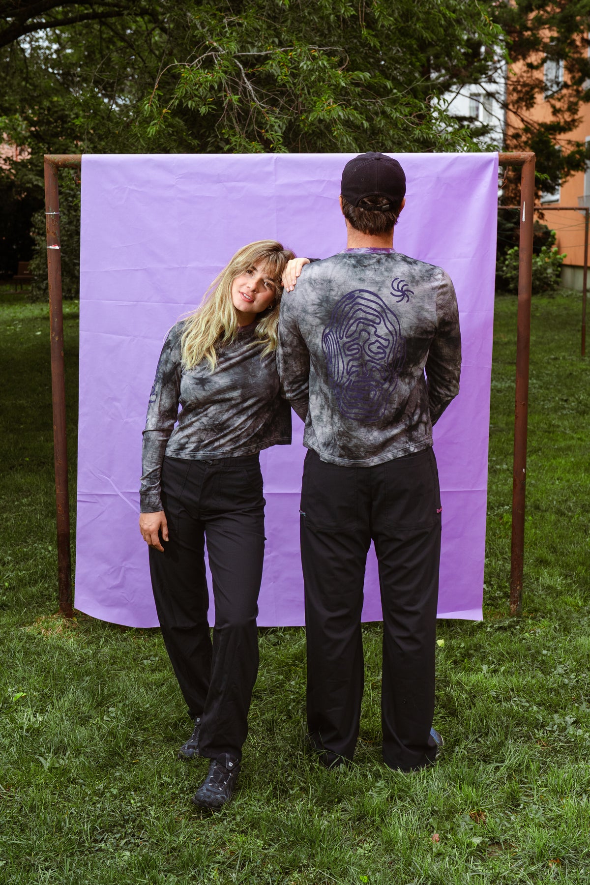 Unisex Merino Tee Tie Dye 26