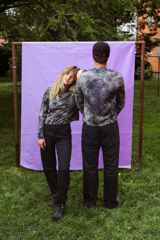Unisex Merino Tee Tie Dye 26
