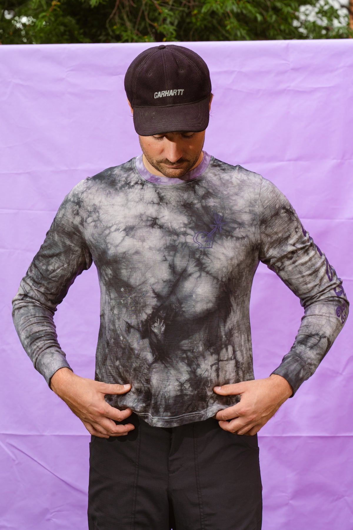 Unisex Merino Tee Tie Dye 26