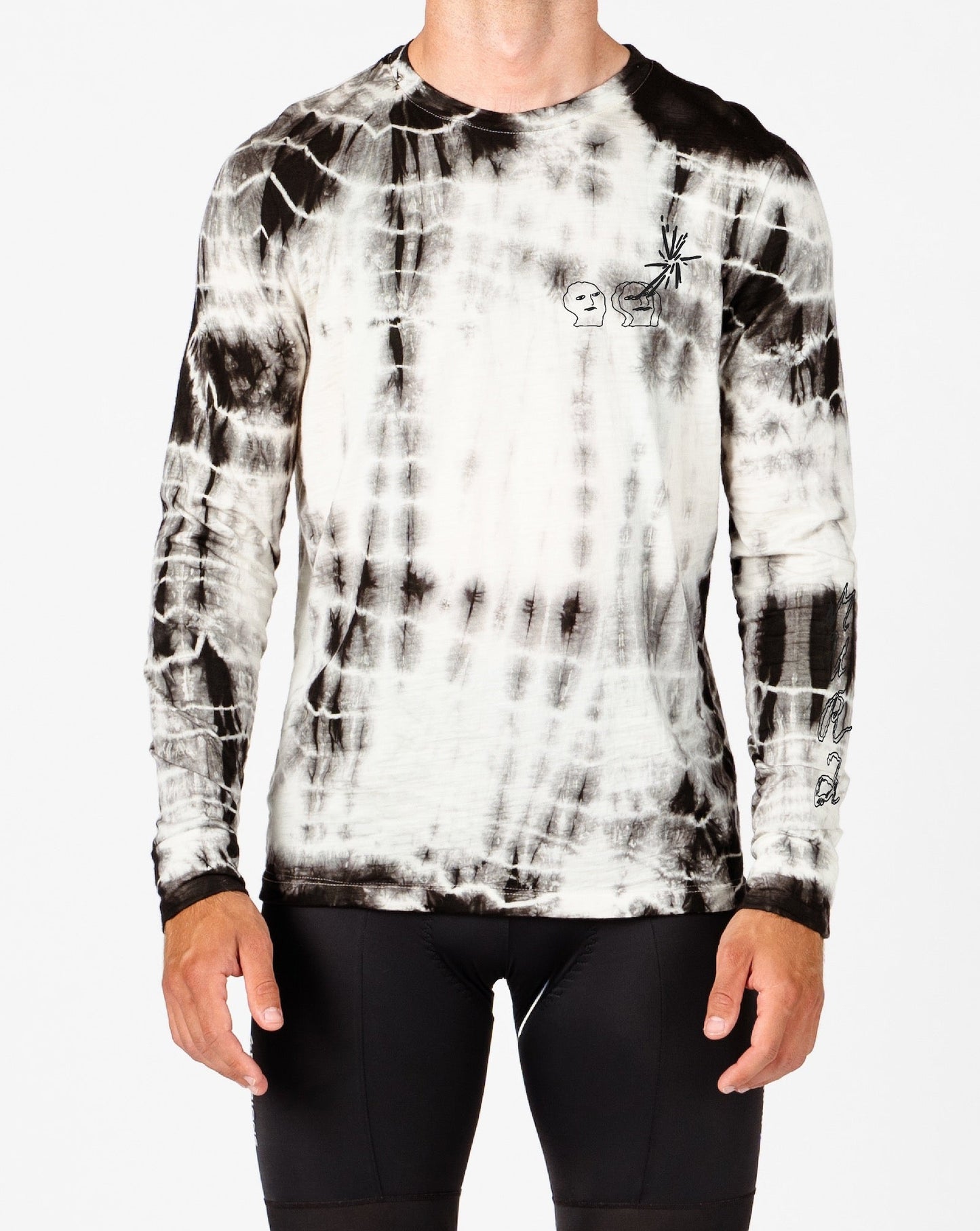 Unisex Merino Tee Tie Dye